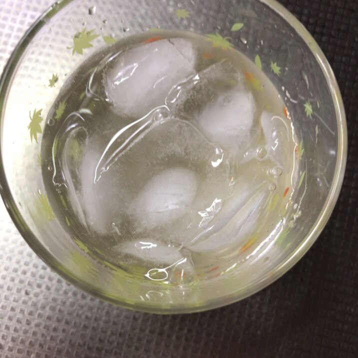 梅ジュース 焼酎割り